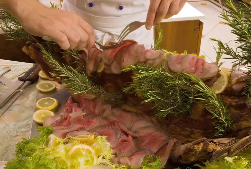 preparazione buffet